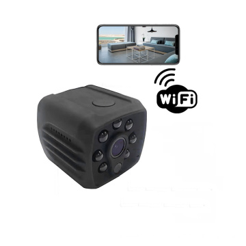 cámara espía de detección de movimiento mini camara espia cámara wifi con 7 LED IR visión nocturna para aplicación de teléfono inteligente